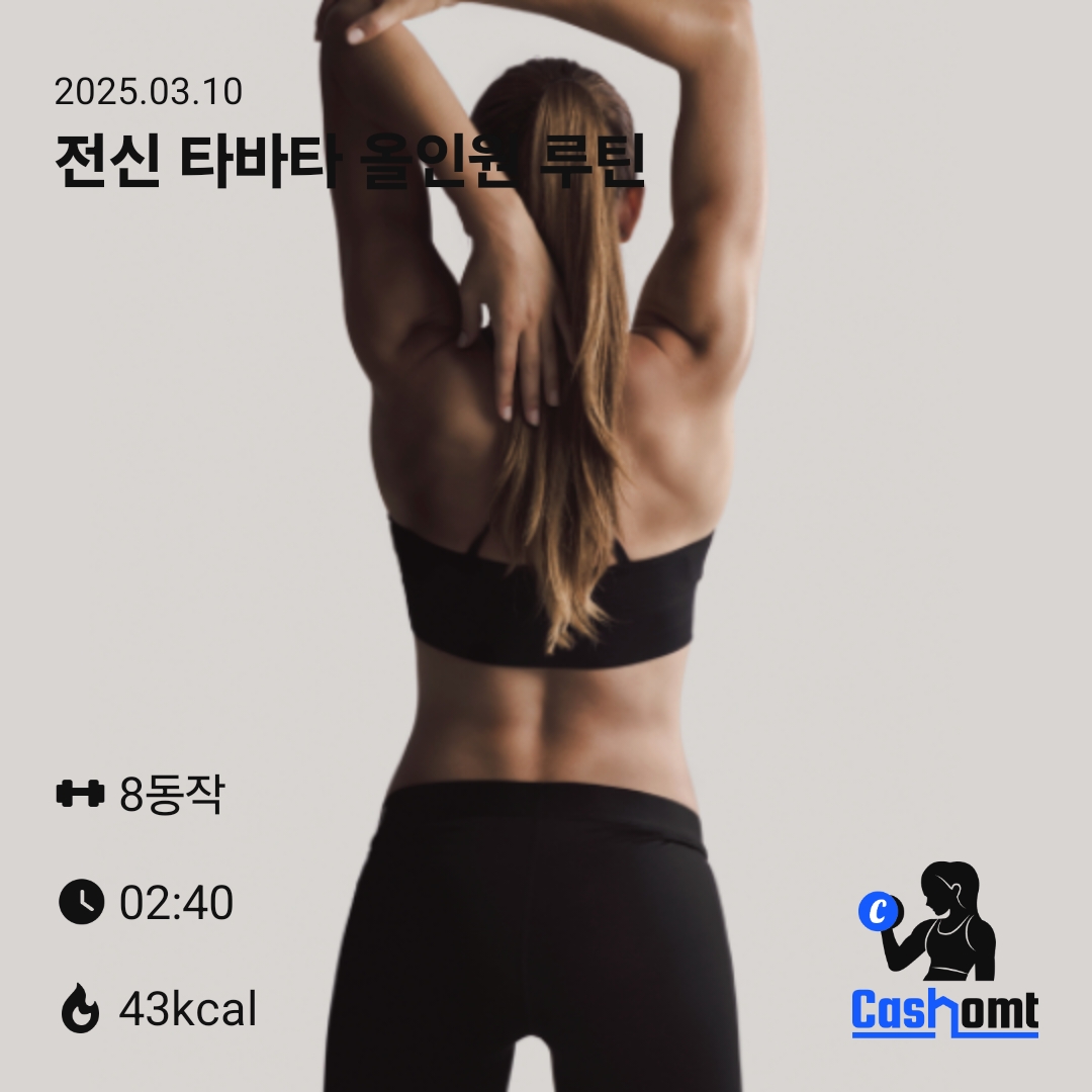 타바타 이것맞아요?